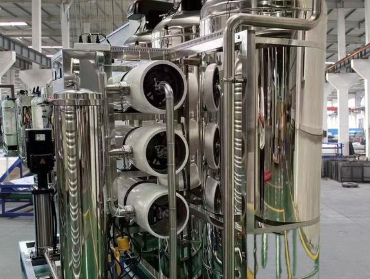 山東省公共衛(wèi)生臨床中心純水系統(tǒng)維修與改造升級